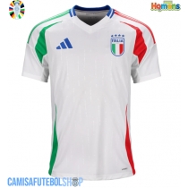 Camisa de time de futebol Itália Replicas 2º Equipamento Europeu 2024 Manga Curta